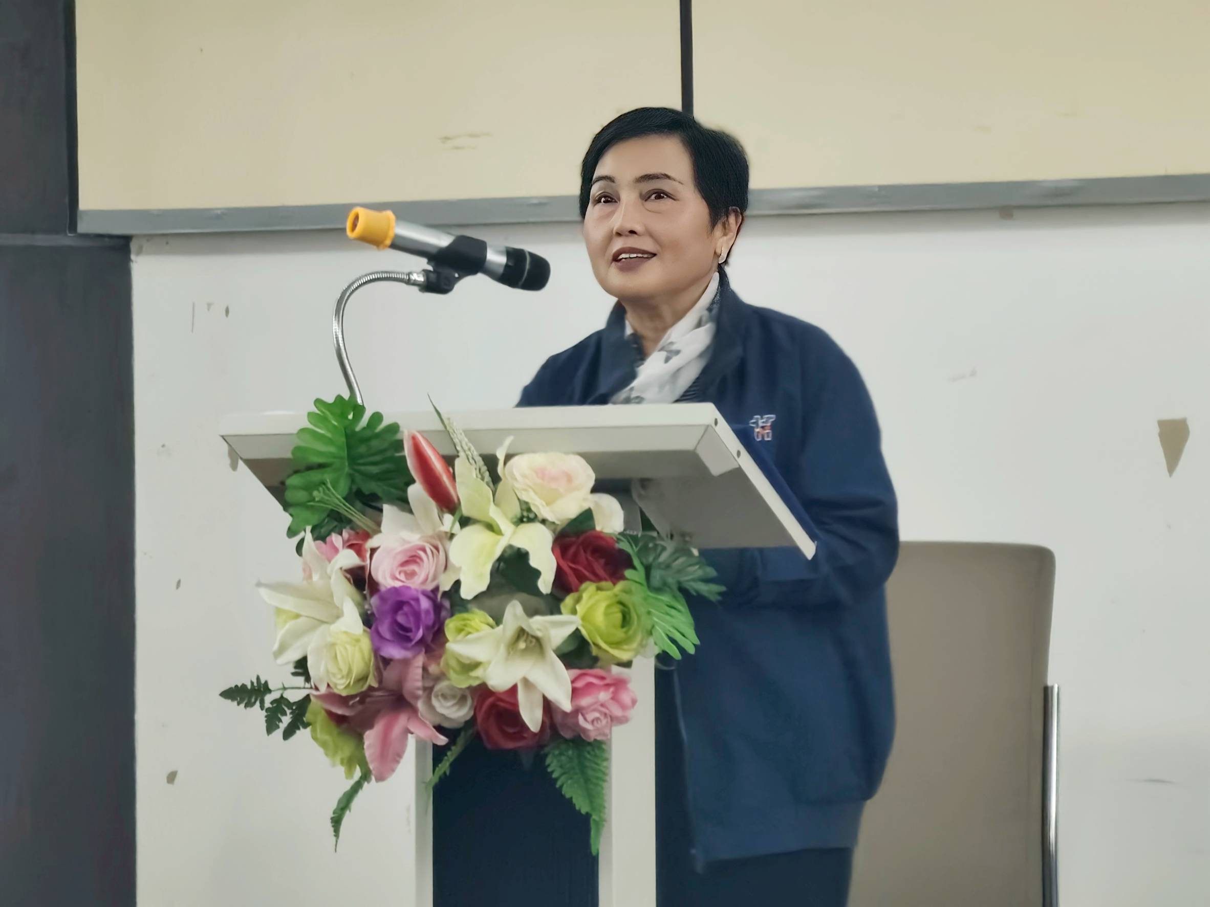 2ผอ.กล่าวเปิดการอบรมรับมือภัยพิบัติ