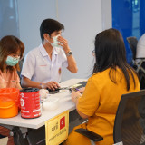 อว. จัดกิจกรรม “ทุกยูนิต รวมหัวใจ ชาว อว. พร้อมใจบริจาคโลหิต ... Image 1