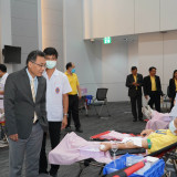 อว. จัดกิจกรรม “ทุกยูนิต รวมหัวใจ ชาว อว. พร้อมใจบริจาคโลหิต ... Image 7