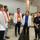 ผู้บริหารกระทรวง อว. ชมการแข่งขัน &quot;ดอกจานบ้านเขียงเกมส์&quot; มอบ ... Image 1